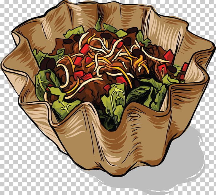 Taco Salad American Cuisine Mexican Cuisine Fajita PNG, Clipart, Burrito, Chicken As Food, Fajita, Flower, Flowerpot Free PNG Download