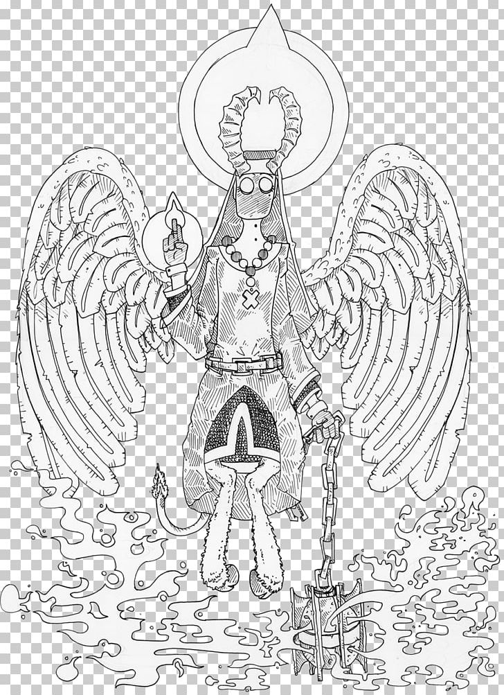 Visual Arts Line Art Cartoon Sketch PNG, Clipart, Angel, Art, Artwork, Bird, Black And White Free PNG Download