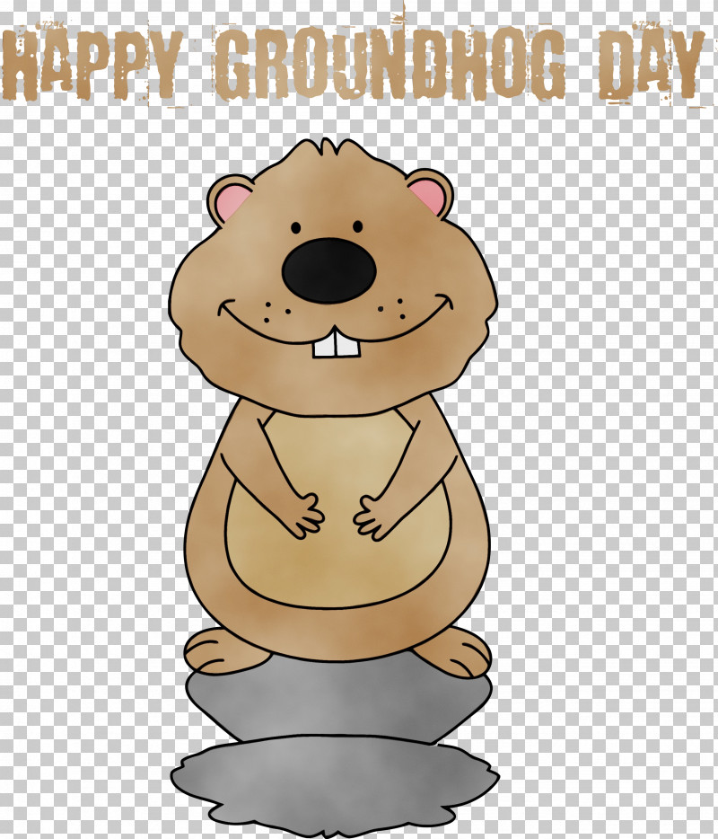 Groundhog Day PNG, Clipart, Animal Figure, Beaver, Brown Bear, Cartoon, Gopher Free PNG Download
