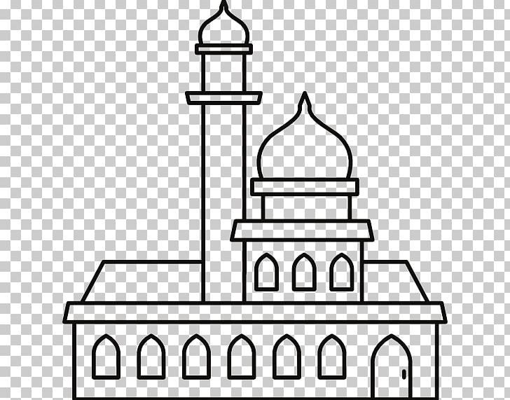 Great Mosque Of Mecca Graphics Illustration Line Art PNG, Clipart, Area, Black And White, Coloring Book, Computer Icons, Dome Free PNG Download