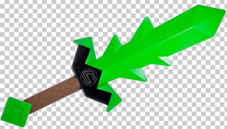 Minecraft Sword Action & Toy Figures Hero PNG, Clipart, Action Toy Figures, Angle, Green, Hero, Jordan Maron Free PNG Download