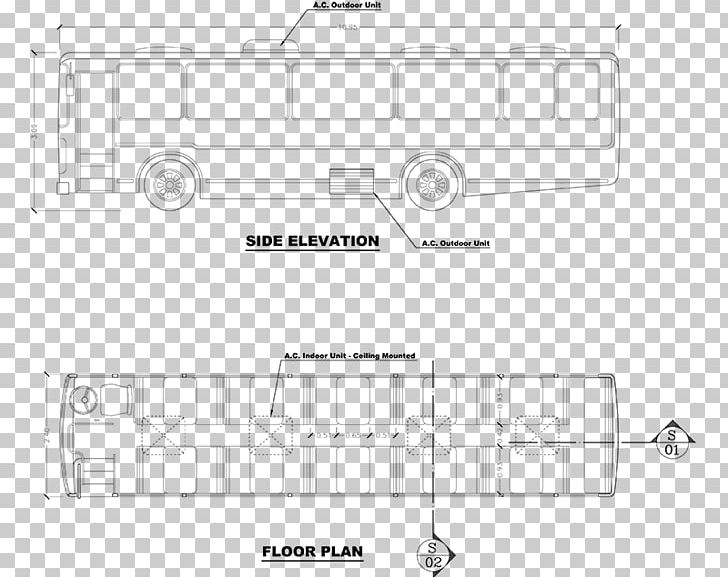Bus Godwin's Garage Elevation Floor Plan Drawing PNG, Clipart, Bus, Drawing, Elevation, Floor Plan, Garage Free PNG Download
