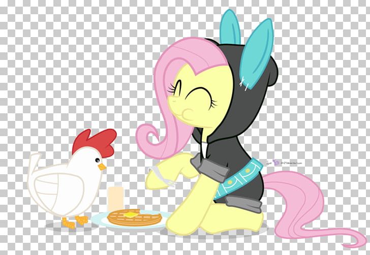 Chicken And Waffles Fluttershy Breakfast Chicken As Food Png Clipart Art Breakfast Cartoon Chic Chicken As