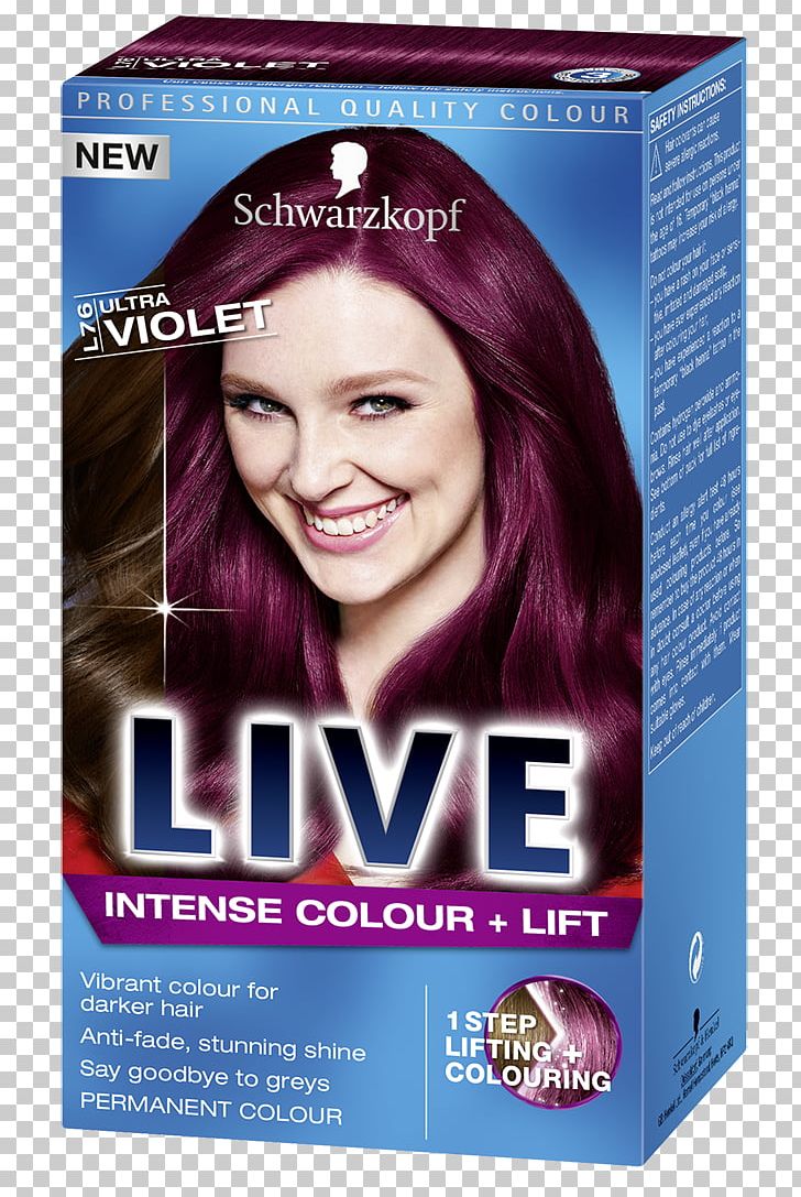 Hair Coloring Violet Schwarzkopf Hair Care PNG, Clipart, Blond, Blue, Brown Hair, Color, Dye Free PNG Download