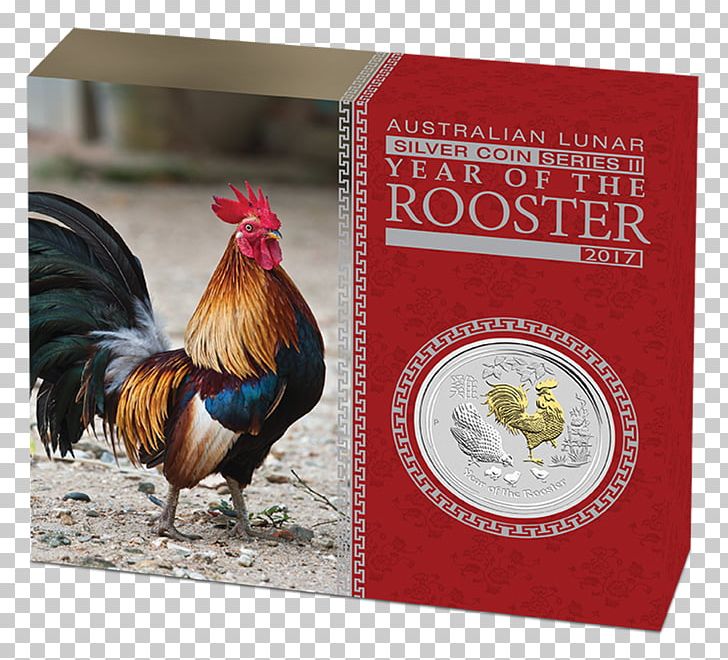 Perth Mint Rooster Gold Proof Coinage Lunar Series PNG, Clipart, Advertising, Australia, Australian Lunar, Bullion, Chicken Free PNG Download