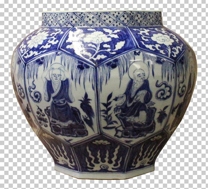 Blue And White Pottery Ceramic Vase Porcelain PNG, Clipart, Artifact, Blue And White Porcelain, Blue And White Pottery, Ceramic, Ceramic Glaze Free PNG Download