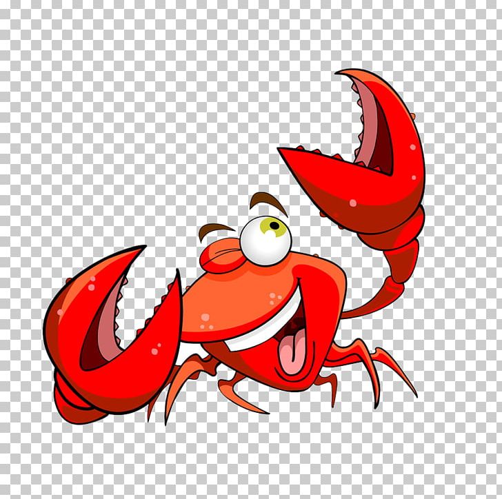 Crab Lobster Cartoon PNG, Clipart, Animal, Animals, Aquatic, Aquatic Product, Art Free PNG Download