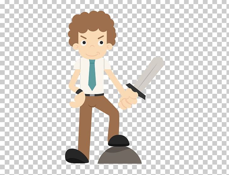 Executive Male Sword PNG, Clipart, Adobe Illustrator, Arm, Boy, Business, Cartoon Free PNG Download