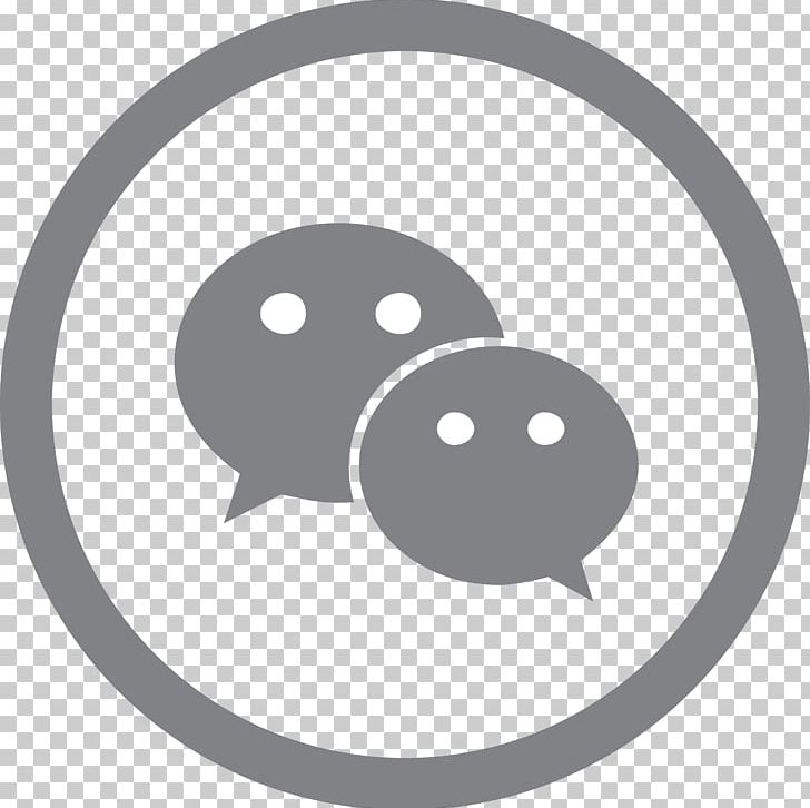 WeChat Computer Icons PNG, Clipart, Advertising, Area, Black, Black And White, Circle Free PNG Download
