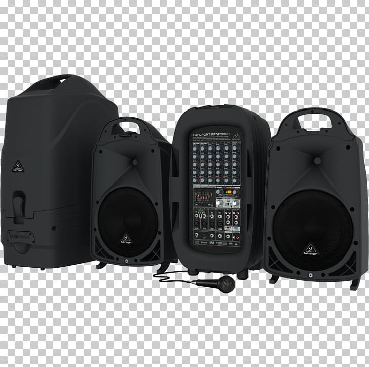 Microphone Public Address Systems Behringer Europort Behringer PPA500BT Europort PA System PNG, Clipart, Audio, Audio Equipment, Audio Mixers, Behringer, Computer Speaker Free PNG Download