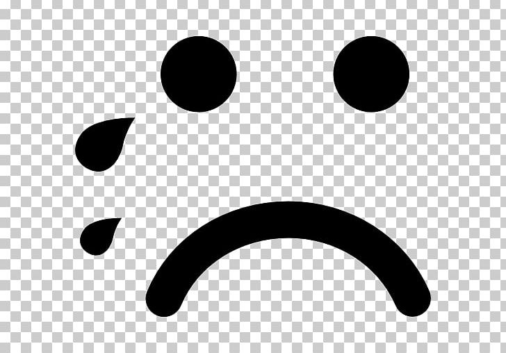 Smiley Emoticon Computer Icons Crying PNG, Clipart, Black, Black And White, Circle, Computer Icons, Crying Free PNG Download