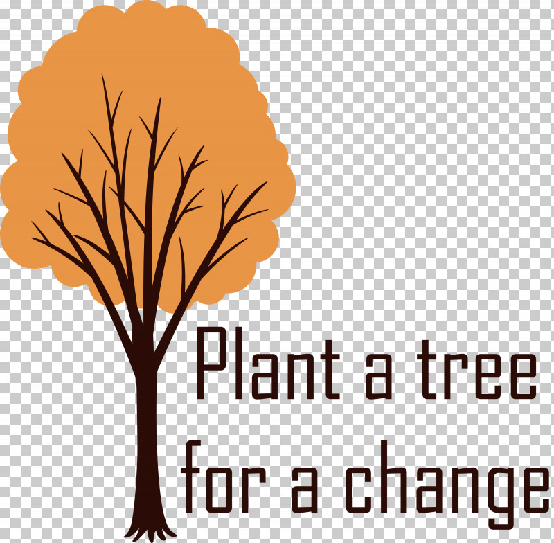Plant A Tree For A Change Arbor Day PNG, Clipart, Arbor Day, Biology, Branching, Flower, Geometry Free PNG Download