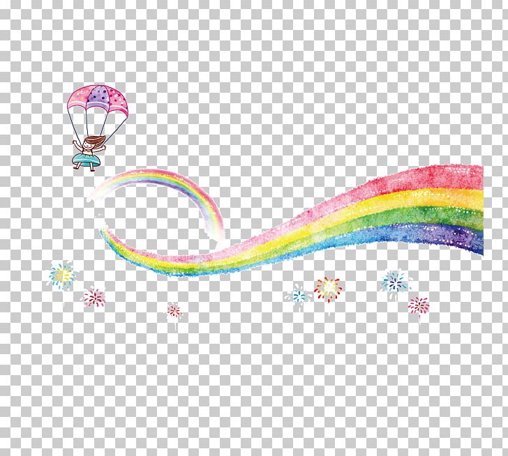 Rainbow Material PNG, Clipart, Body Jewelry, Cherry Blossom, Download, Drawing, Gratis Free PNG Download