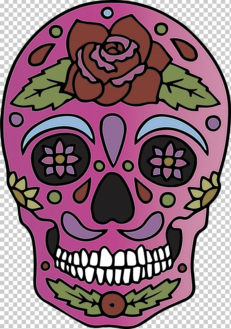 Skull Mexico Cinco De Mayo PNG, Clipart, Cartoon, Cinco De Mayo, Day Of