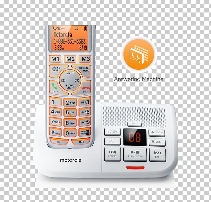 Cordless Telephone Handset Answering Machines Motorola P1003 PNG, Clipart, Answering Machine, Answering Machines, Caller Id, Cordless Telephone, Electronics Free PNG Download