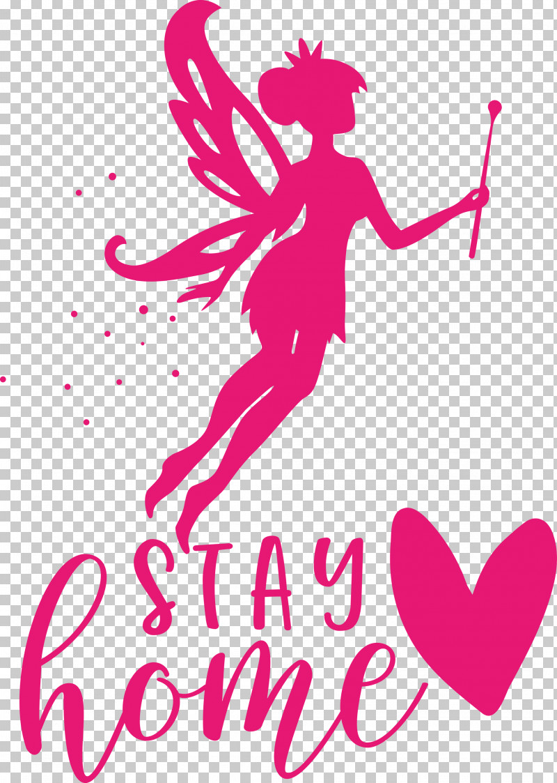 STAY HOME PNG, Clipart, Caluya Design, Cricut, Fairy, Logo, Silhouette Free PNG Download