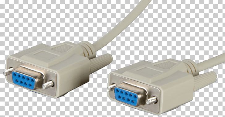 Electrical Cable Electrical Connector Network Cables D-subminiature Null Modem PNG, Clipart, Buchse, Cable, Cable Length, Computer, Computer Hardware Free PNG Download