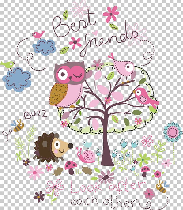 Small Fresh Tree Bird PNG, Clipart, Animal, Bird, Bird Cage, Branch, Cartoon Free PNG Download