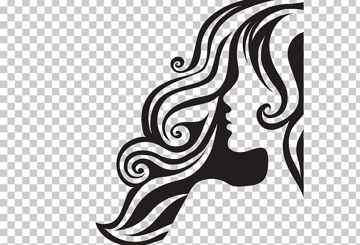 Artificial Hair Integrations Beauty Parlour Logo PNG, Clipart, Art, Black, Black And White, Business Woman, Cosmetics Free PNG Download