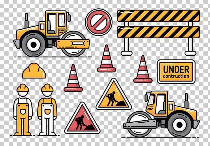 Heavy Machinery Caterpillar Inc. Road Roller Architectural Engineering PNG, Clipart, Area, Automotive Design, Brand, Car, Cartoon Free PNG Download