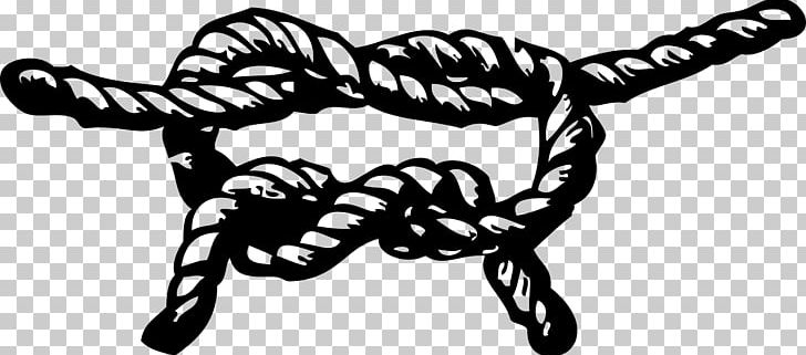 Knot Rope PNG, Clipart, Bight, Black And White, Bowline, Bowline On A Bight, Celtic Knot Free PNG Download