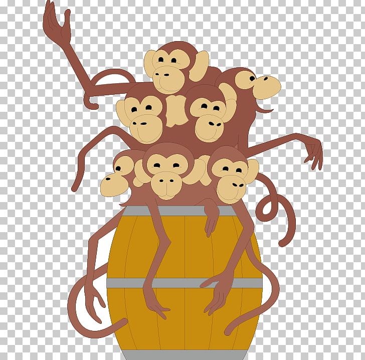 Barrel Of Monkeys Paper PNG Clipart Animals Area Art Barrel