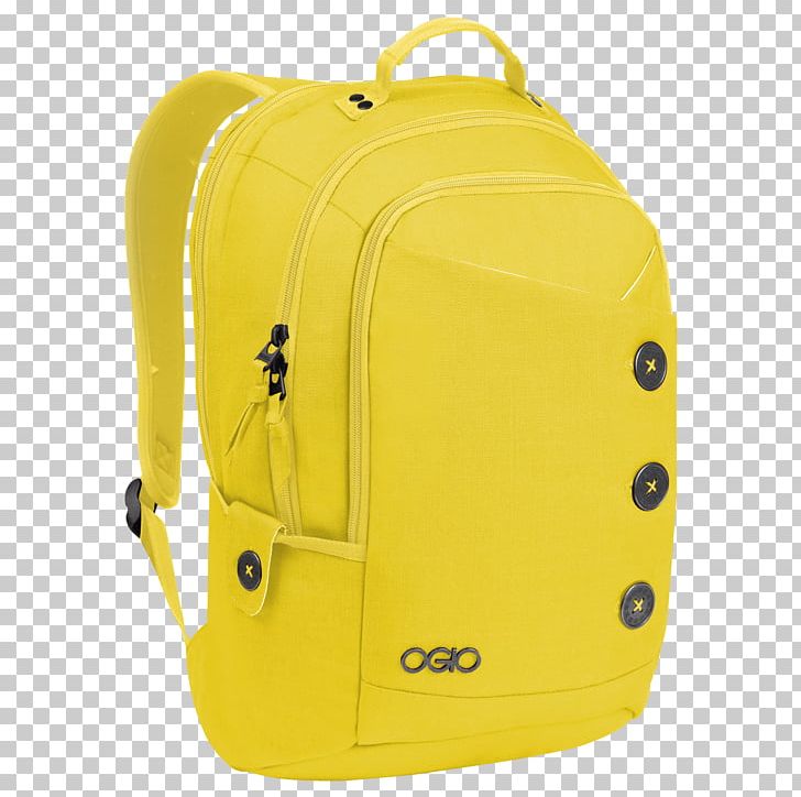 Ogio Yellow Backpack PNG, Clipart, Backpack, Objects Free PNG Download