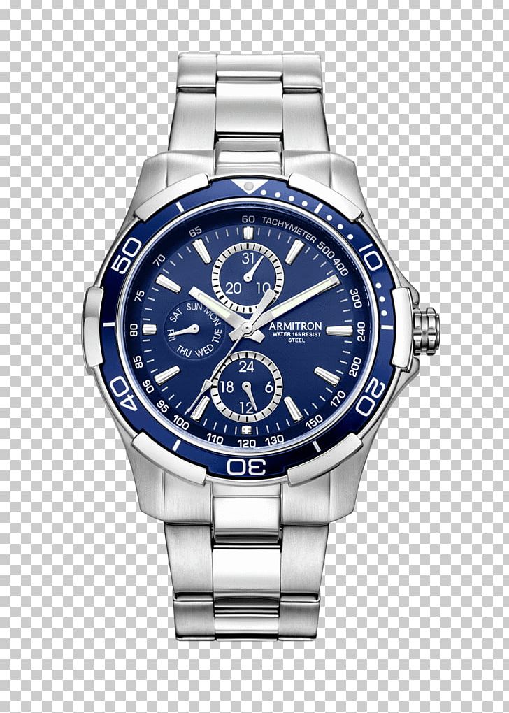 Watch Bulova 96B256 Steel Metal PNG, Clipart, Brand, Bulova, Chronograph, Cobalt Blue, Ecodrive Free PNG Download