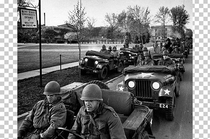 Kent State University Kent State Shootings Student 4 May PNG, Clipart, 4 May, Black And White, Campus, Car, Classic Car Free PNG Download
