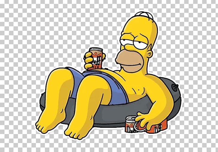 Homer Simpson Bart Simpson Mr. Burns Marge Simpson Sticker PNG, Clipart, Artwork, Cartoon, Fictional Character, Film, Homer Simpson Free PNG Download