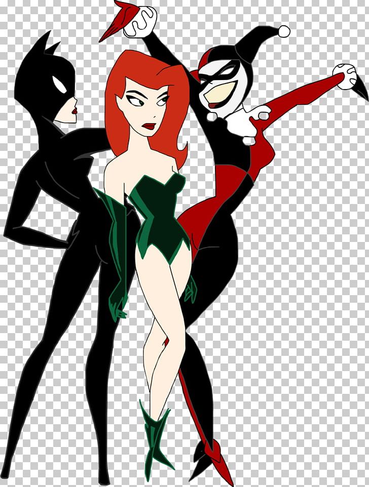 Poison Ivy Harley Quinn Catwoman Joker Batman PNG, Clipart, Animated Series, Animation, Art, Batman, Batman The Animated Series Free PNG Download