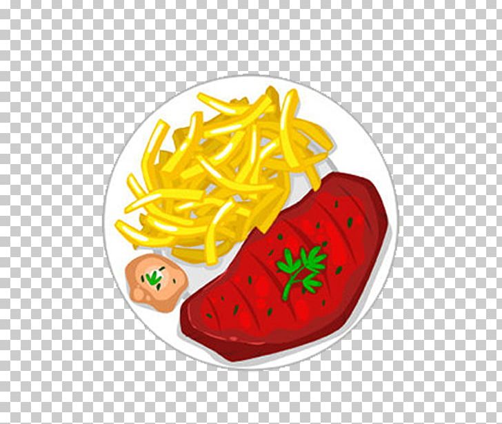 Beefsteak Fast Food French Fries Meal PNG, Clipart, Beefsteak, Cartoon, Chicken Meat, Dessert, Fast Food Free PNG Download