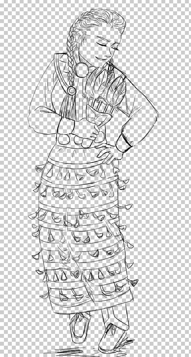 Pow Wow Jingle Dress Dance Drawing Sketch PNG, Clipart, Adult, Arm, Art, Artwork, Black And White Free PNG Download