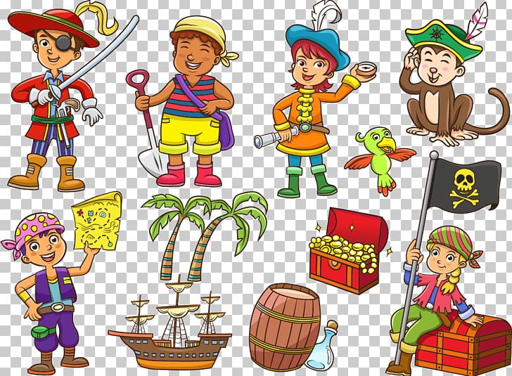 Piracy Cartoon Illustration PNG, Clipart, Art, Artwork, Cartoon, Child, Children Free PNG Download