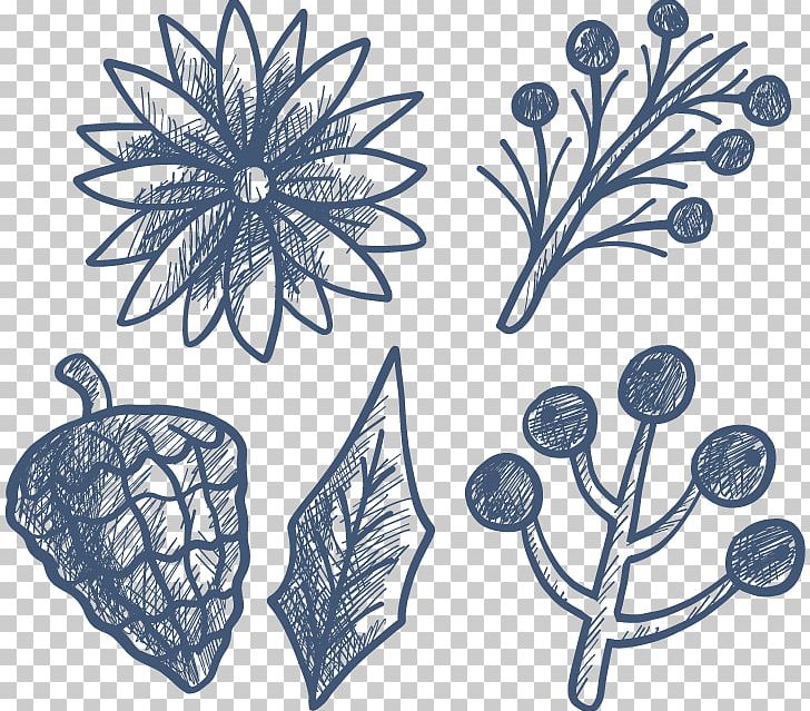 Drawing Winter Icon PNG, Clipart, Branch, Daisy, Download, Drawing, Element Free PNG Download