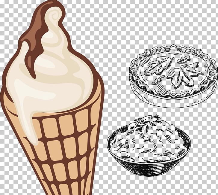 Chocolate Ice Cream Sundae Dame Blanche PNG, Clipart, Chocolat, Chocolate, Chocolate Vector, Cream, Cream Vector Free PNG Download