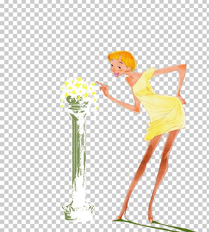 Flower Woman Illustration PNG, Clipart, Art, Designer, Download, Fashion Illustration, Flower Free PNG Download