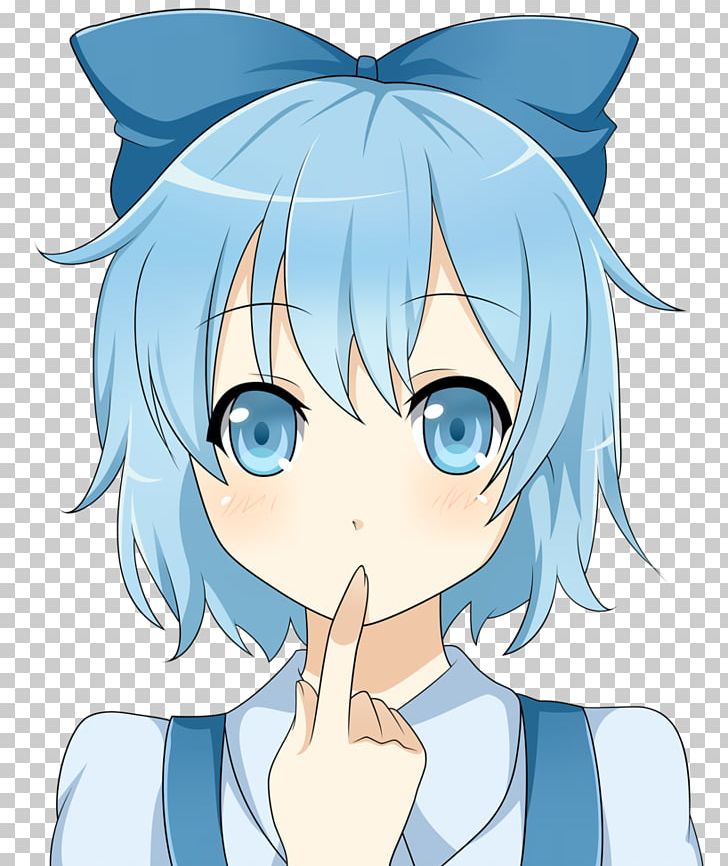 Touhou Project Cirno Tewi Inaba Elsword PNG, Clipart, Black Hair, Blue, Boy, Cartoon, Cg Artwork Free PNG Download