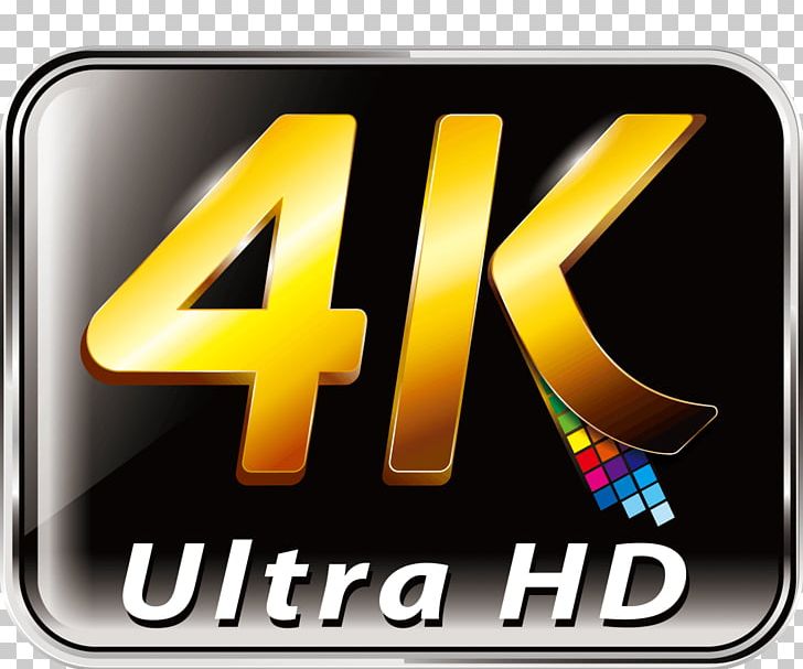 Logo 4k Resolution Ultra High Definition Television Computer Monitors Png Clipart 4k Resolution 1080p Brand Computer