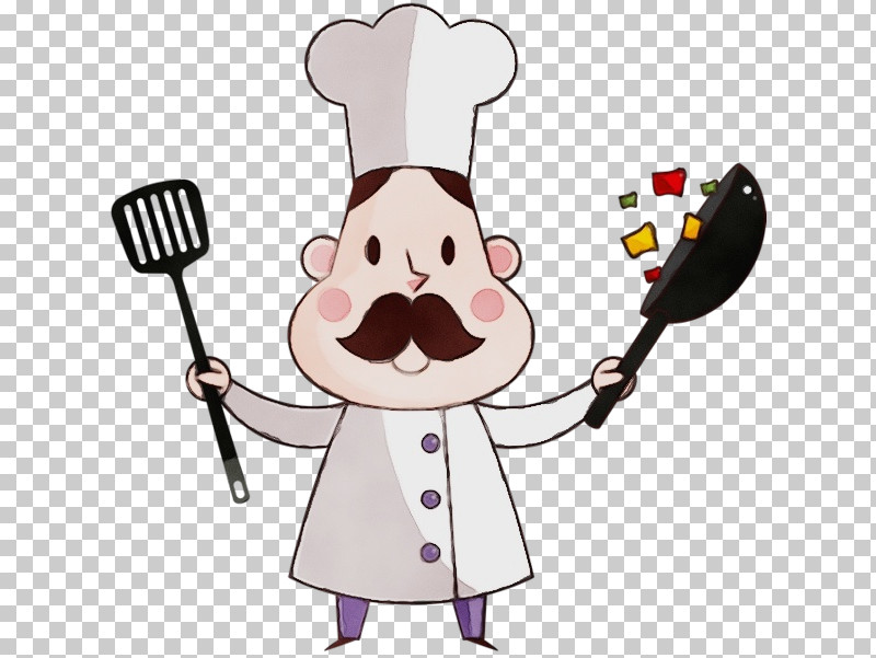 Cartoon Cook Chef Spoon PNG, Clipart, Cartoon, Chef, Cook, Paint, Spoon Free PNG Download