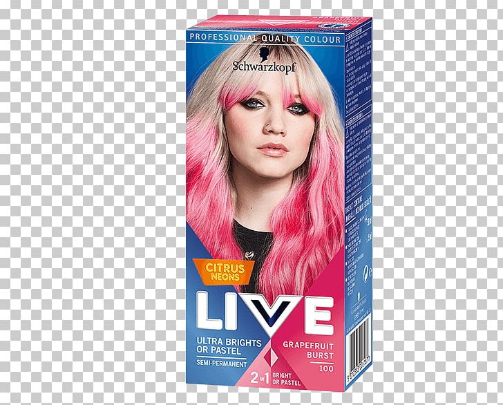 Hair Coloring Schwarzkopf Pastel Pink PNG, Clipart, Blond, Bob Cut, Brown Hair, Color, Colour Burst Free PNG Download