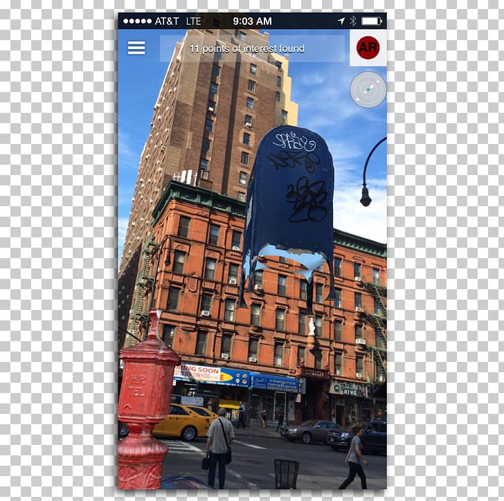 New York City Augmented Reality Layar Virtual Reality PNG, Clipart, Advertising, Art, Artist, Augmented Reality, Building Free PNG Download