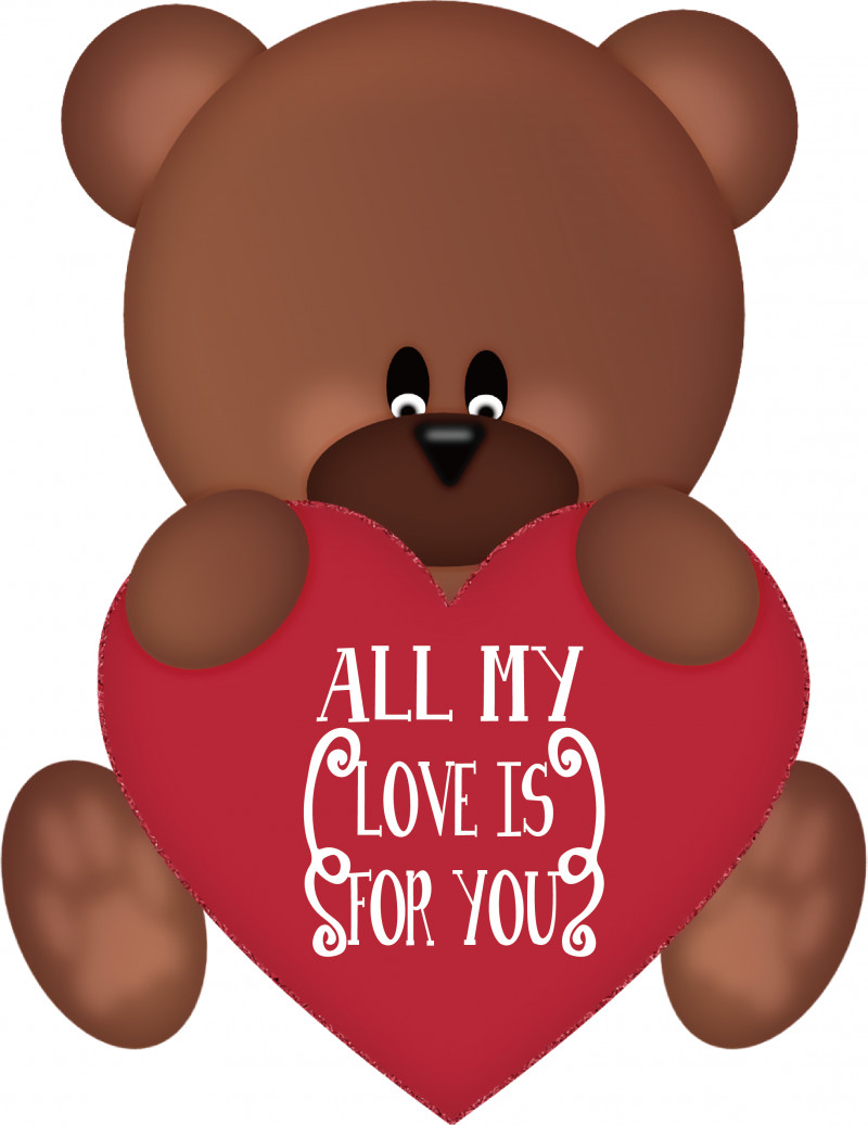 Teddy Bear PNG, Clipart, Bears, Cartoon, Heart, M095, Snout Free PNG Download