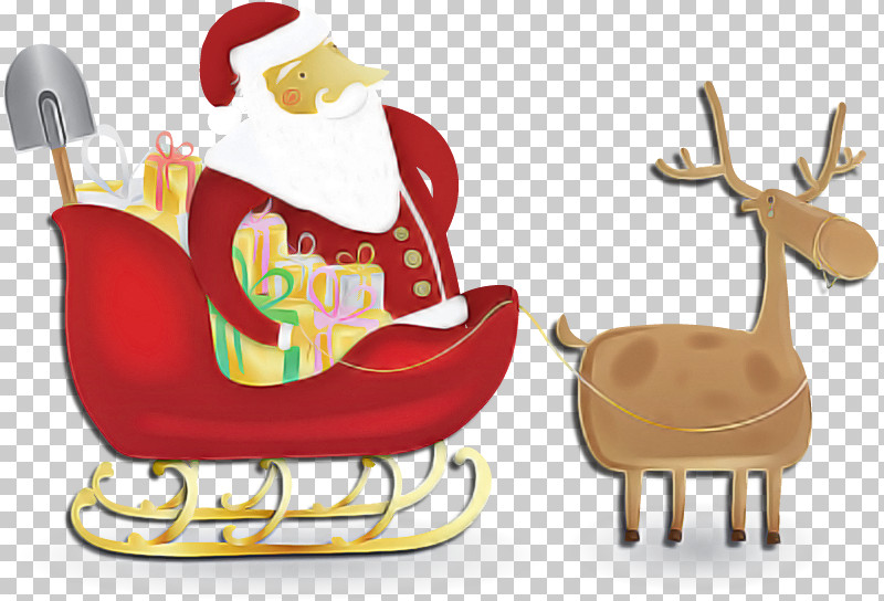 Santa Claus PNG, Clipart, Chair, Deer, Furniture, Reindeer, Santa Claus Free PNG Download