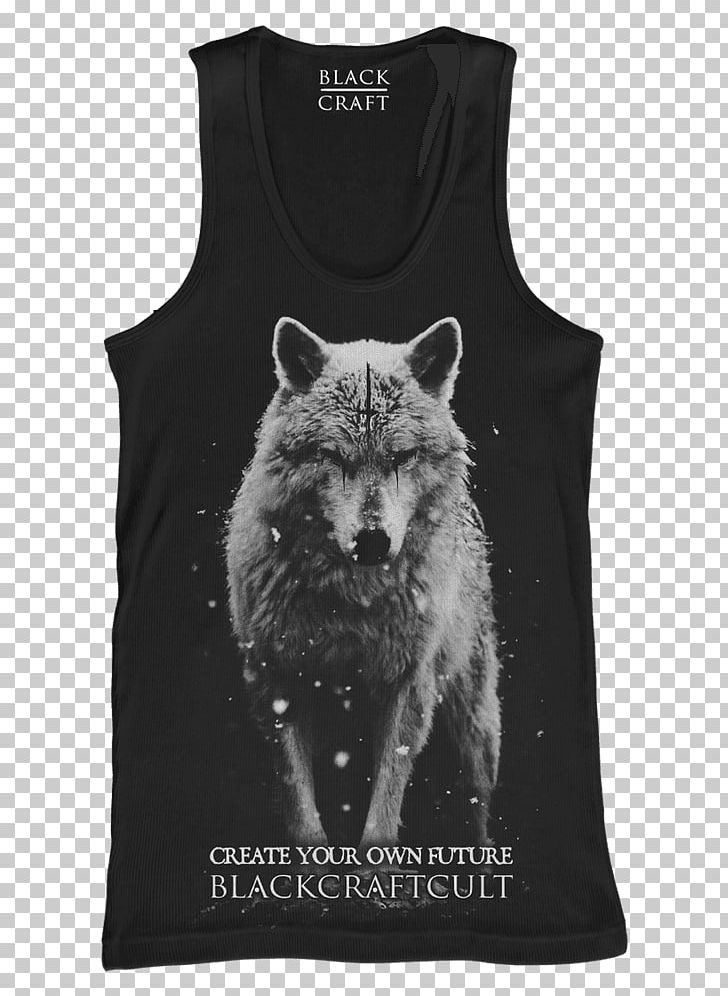 T-shirt Gray Wolf Clothing Lone Wolf PNG, Clipart, Active Tank, Baron Corbin, Black, Black And White, Blackcraft Cult Free PNG Download