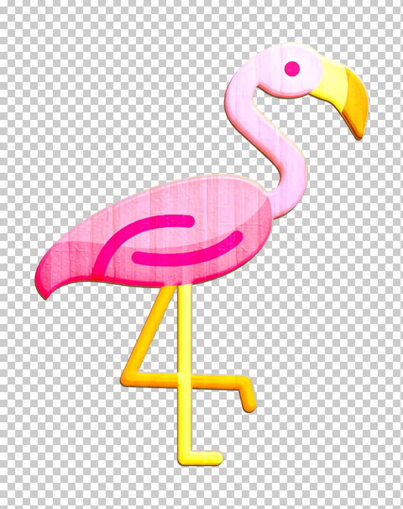 Summer Icon Flamingo Icon PNG, Clipart, Beak, Biology, Birds, Flamingo Icon, Science Free PNG Download