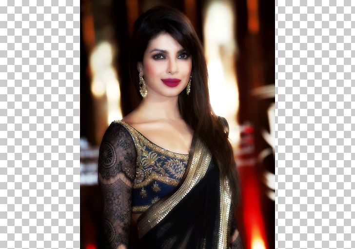 Priyanka Chopra Fashion Sari Blouse Actor PNG, Clipart, Beauty, Black Hair, Blouse, Bollywood, Brown Hair Free PNG Download