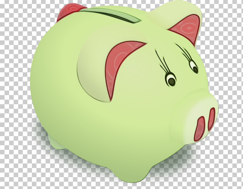 Piggy Bank PNG, Clipart, Green, Money Handling, Paint, Piggy Bank, Saving Free PNG Download