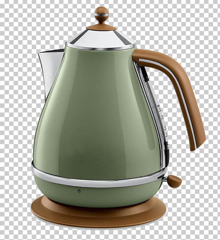 Kettle DeLonghi Toaster Coffeemaker Green PNG, Clipart, Background Green, Belly, Big, Big Belly, Ceramic Free PNG Download
