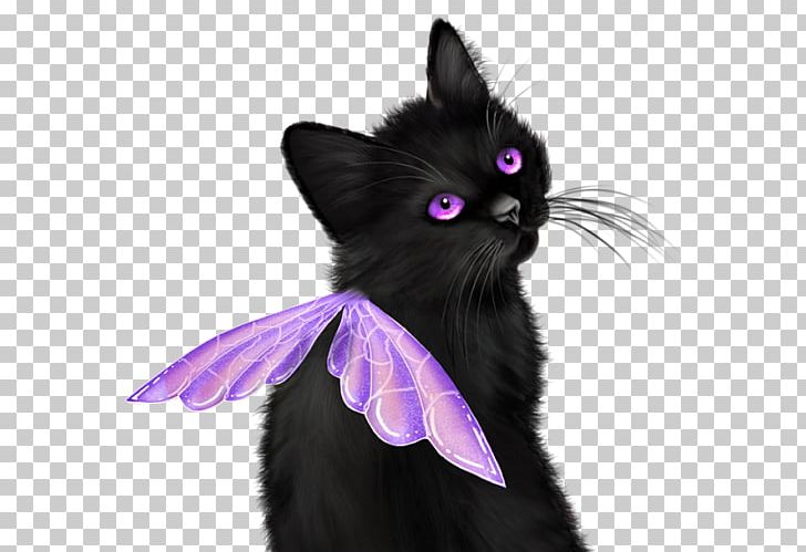 Kitten Black Cat Whiskers Domestic Short-haired Cat PNG, Clipart, Animals, Art, Butterfly, Canvas, Carnivoran Free PNG Download